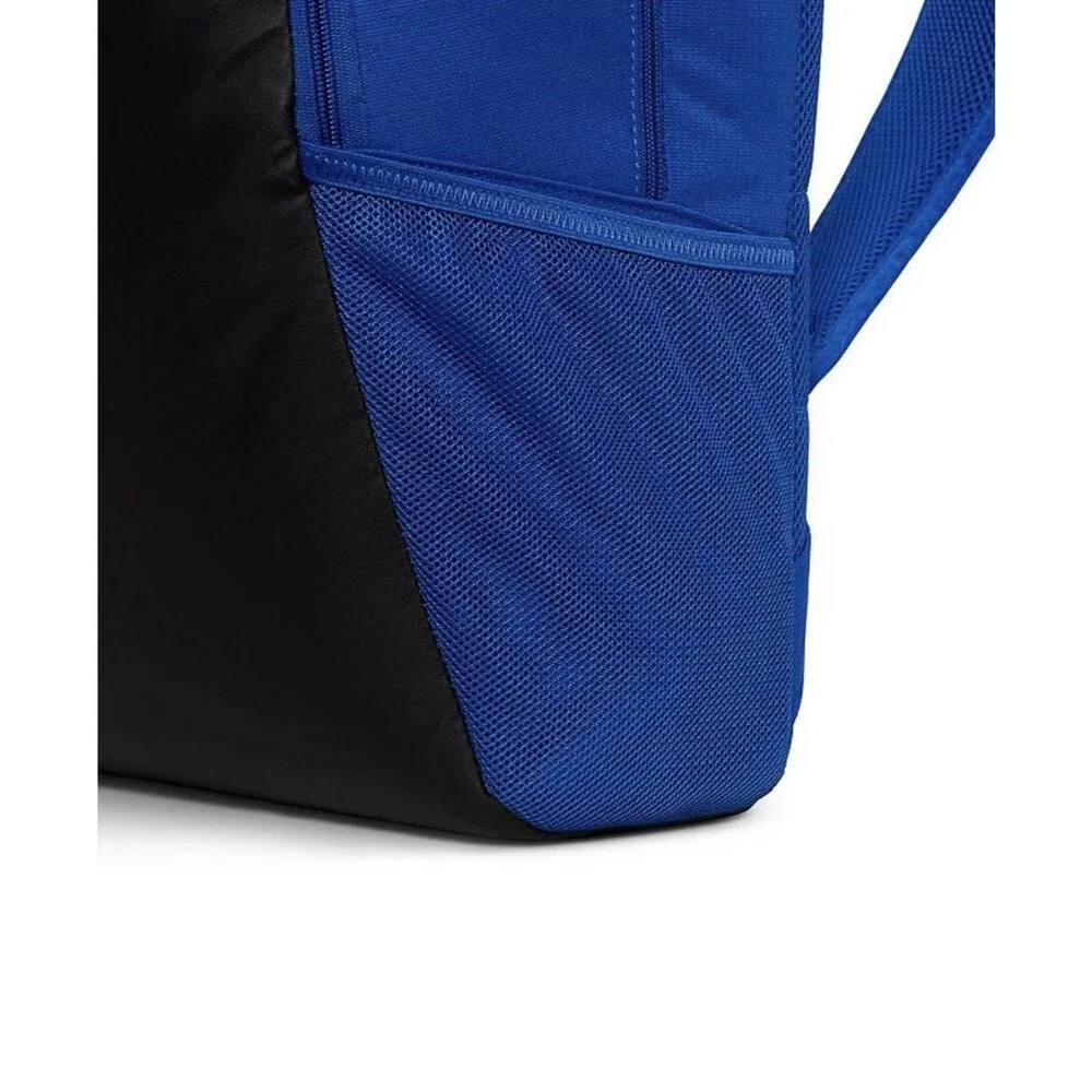 Nike Brasilia Backpack XL Game Royal Black School Gym Bag DM3975-480 NEW